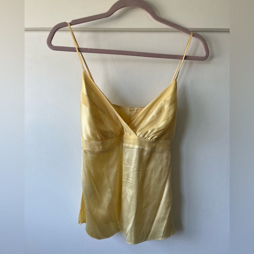 Vintage bebe silk top